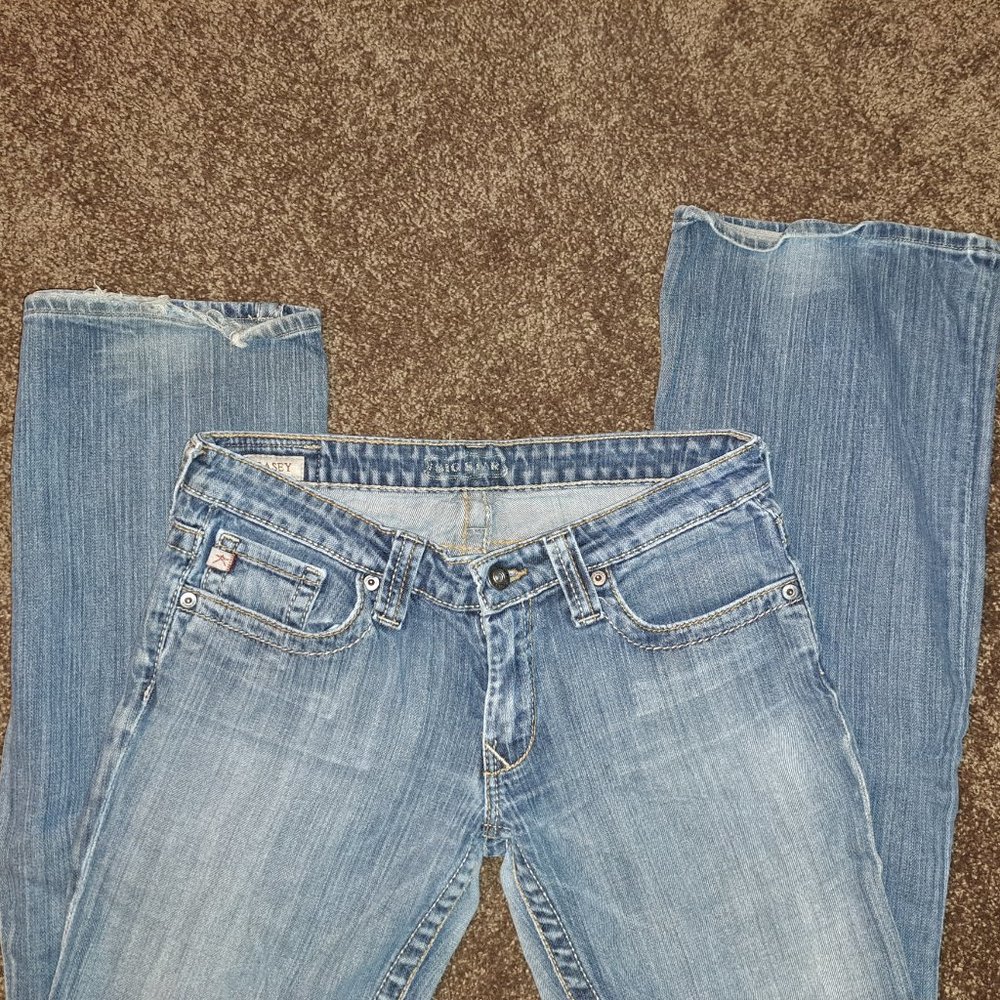 💫Big Star Casey Embroidered Distressed Jeans 27L - Picture 9 of 13